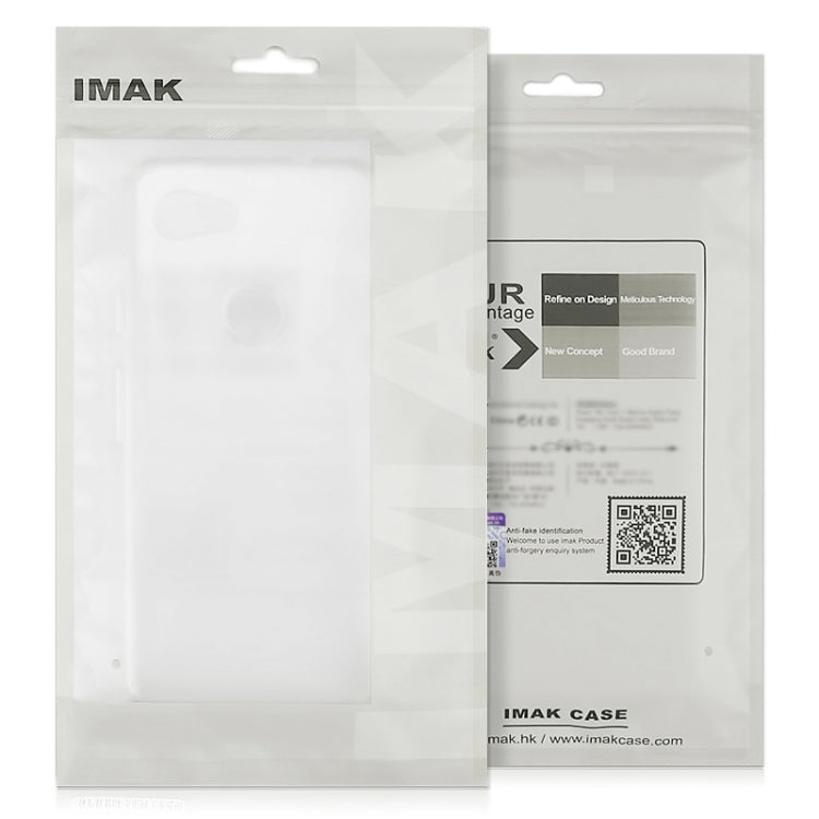 For iPhone 16 IMAK UX-5 Series Transparent TPU Phone Case