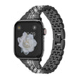 For Apple Watch SE 2023 44mm Bling Diamond Chain Metal Watch Band(Black) - free shipping - PMc TechLife - Order now!