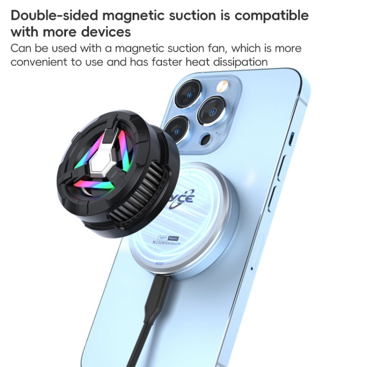 YCE-V195F USB-C / Type-C to M.2 NVMe Magnetic Hard Drive Enclosure(Grey) - free shipping - PMC Jewellery - Order now!