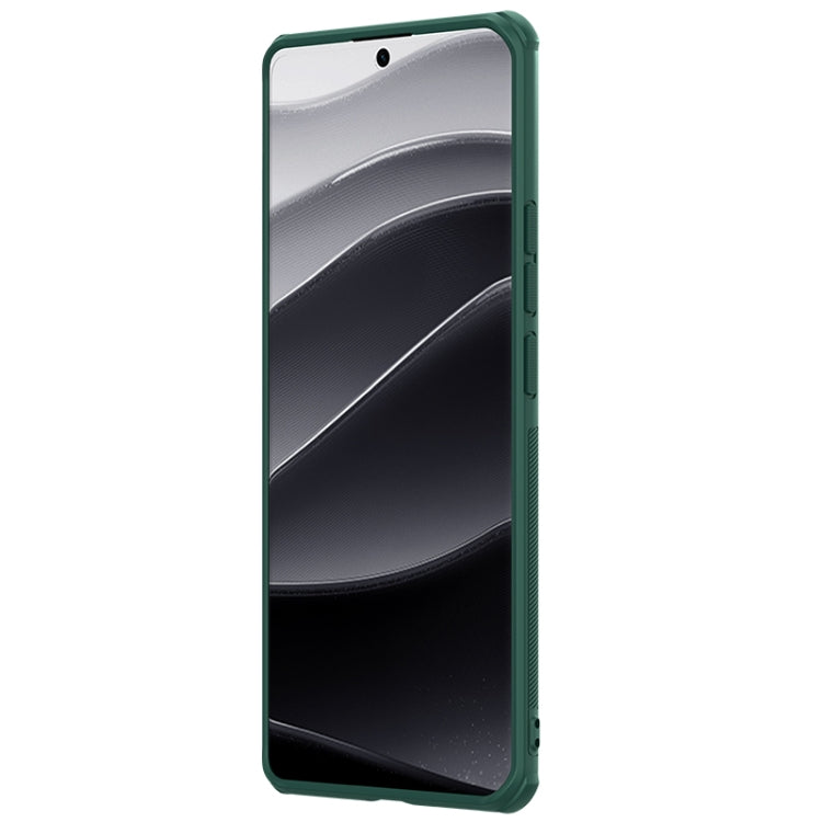 For Redmi Note 14 Pro+ 5G NILLKIN Frosted Shield Pro PC + TPU Phone Case(Green)
