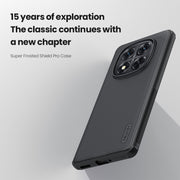 For Redmi Note 14 Pro+ 5G NILLKIN Frosted Shield Pro PC + TPU Phone Case(Green)
