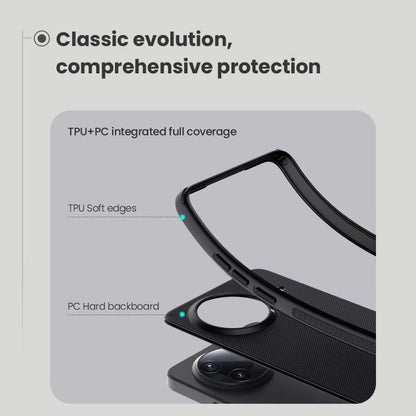 For Redmi K80 NILLKIN Frosted Shield Pro PC + TPU Phone Case(Blue) - free shipping - PMC Jewellery - Order now!