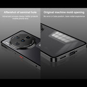 For ZTE nubia Z60S Pro Snap Buckle Metal Frame Frosted Phone Case(Green)