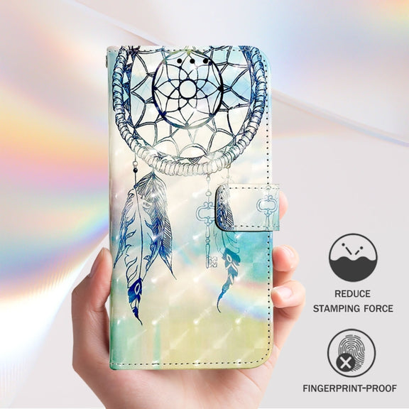 For Redmi K70 Ultra 5G Global 3D Painting Horizontal Flip Leather Phone Case(Dream Wind Chimes)