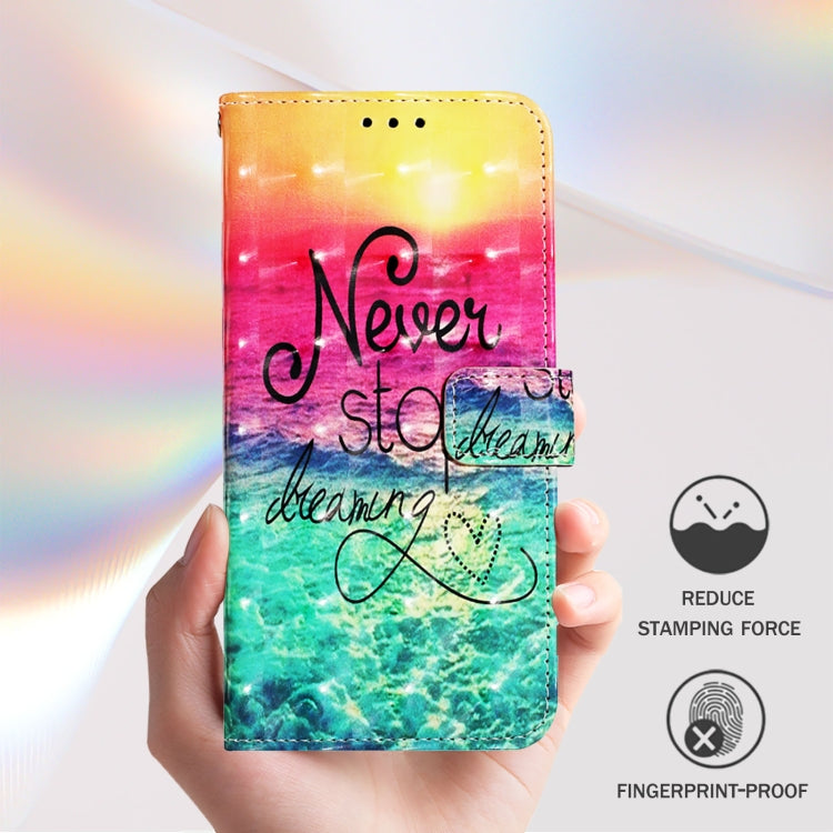 For Redmi K70 Ultra 5G Global 3D Painting Horizontal Flip Leather Phone Case(Chasing Dreams)
