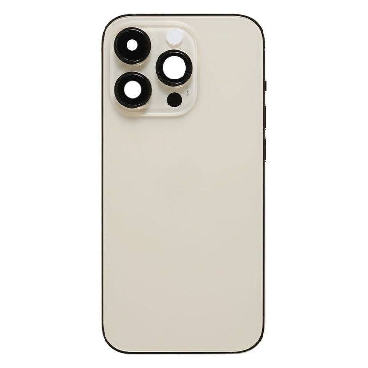 For iPhone 14 Pro Battery Back Cover Assembly, Version:China Version(Gold)