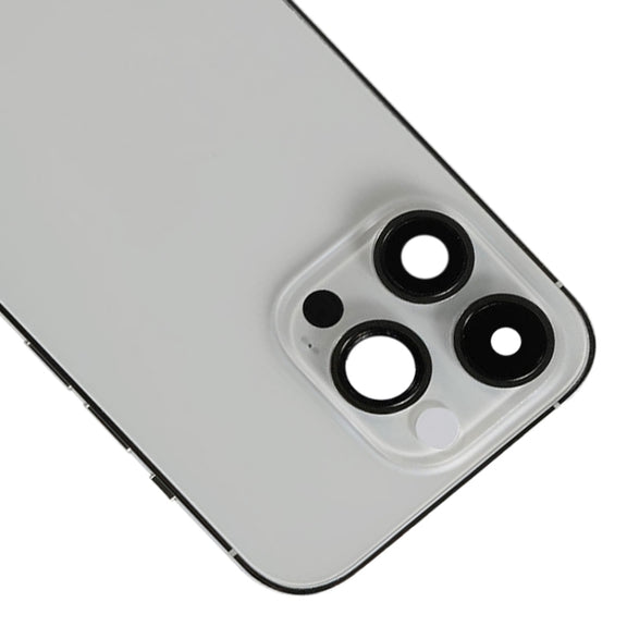 For iPhone 14 Pro Battery Back Cover Assembly, Version:China Version(Silver)