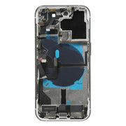 For iPhone 14 Pro Battery Back Cover Assembly, Version:US Version(Silver)
