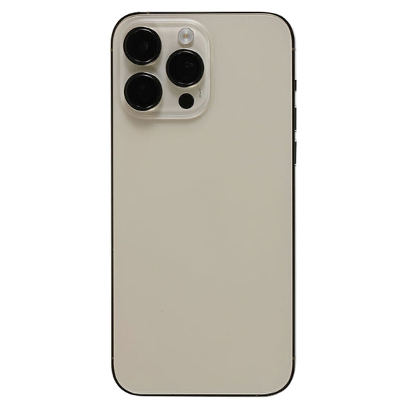 For iPhone 14 Pro Max Battery Back Cover Assembly, Version:China Version(Gold)