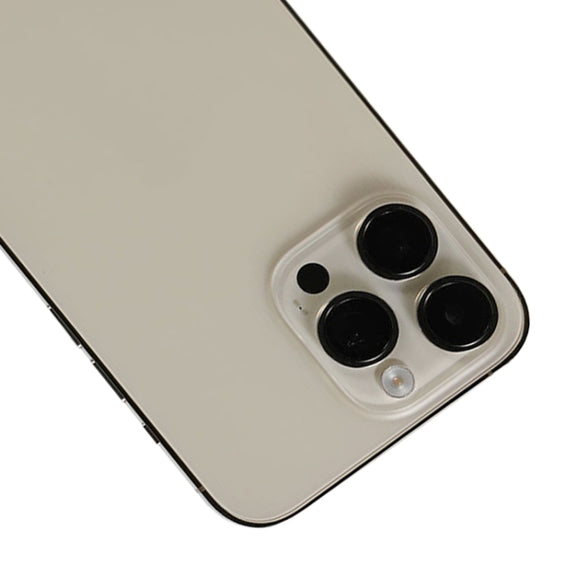 For iPhone 14 Pro Max Battery Back Cover Assembly, Version:China Version(Gold)