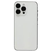 For iPhone 14 Pro Max Battery Back Cover Assembly, Version:CE EU Version(Silver)