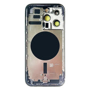 For iPhone 14 Pro Battery Back Cover with Side Keys & Card Tray, Version:China Version(Purple)