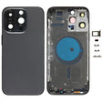 For iPhone 14 Pro Max Battery Back Cover with Side Keys & Card Tray, Version:CE EU Version(Black) - Back Cover by PMC TechLife | Online Shopping South Africa | PMC TechLife | Buy Now Pay Later Mobicred
