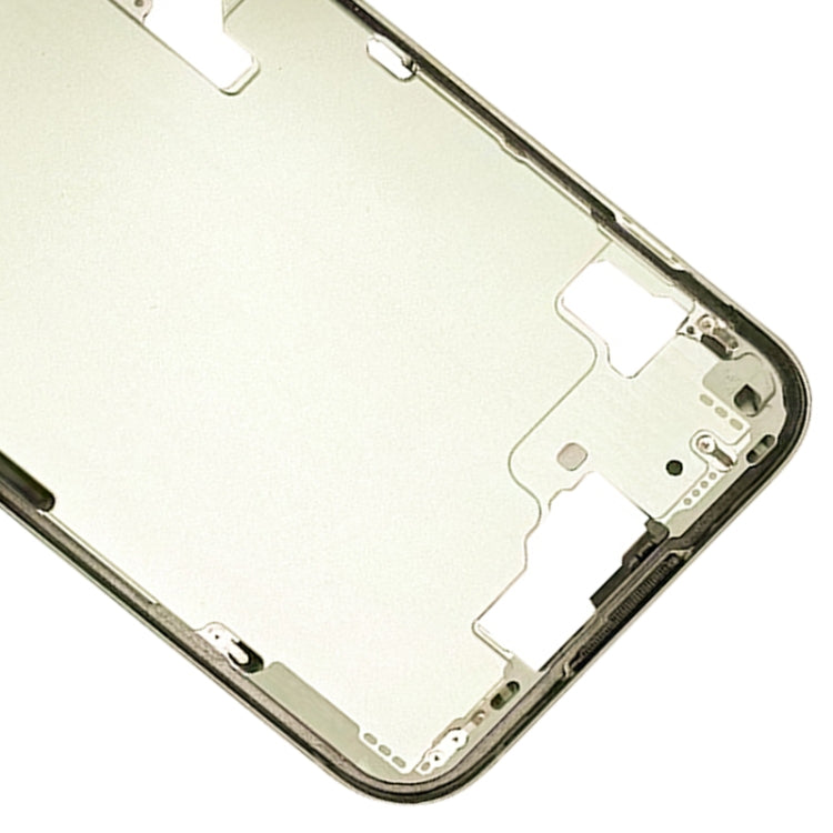 For iPhone 15 Middle Frame Bezel Plate with Side Keys + Card Tray, Version:China Version(Yellow)