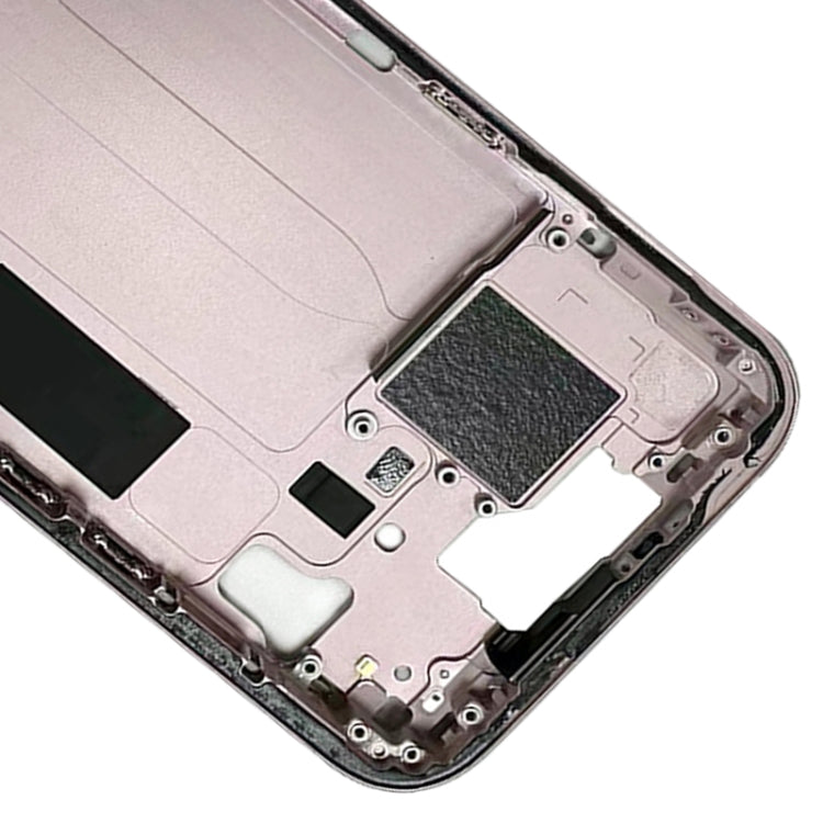 For iPhone 15 Middle Frame Bezel Plate with Side Keys + Card Tray, Version:CE EU Version(Pink) - free shipping - PMC Jewellery - Order now!