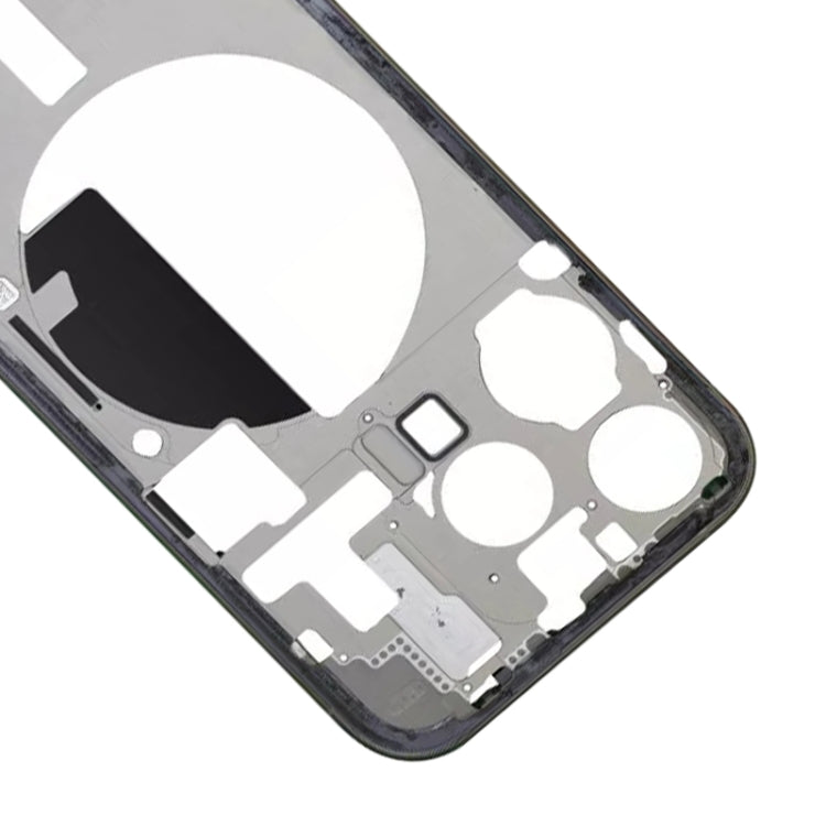 For iPhone 15 Pro Middle Frame Bezel Plate with Side Keys + Card Tray, Version:CE EU Version(Black)