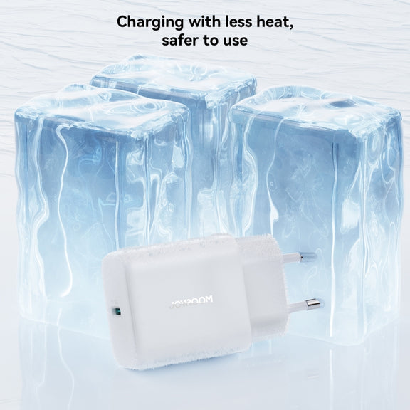 JOYROOM JR-TCF24 30W USB-C / Type-C Fast Charger, Specification:EU Plug(White)