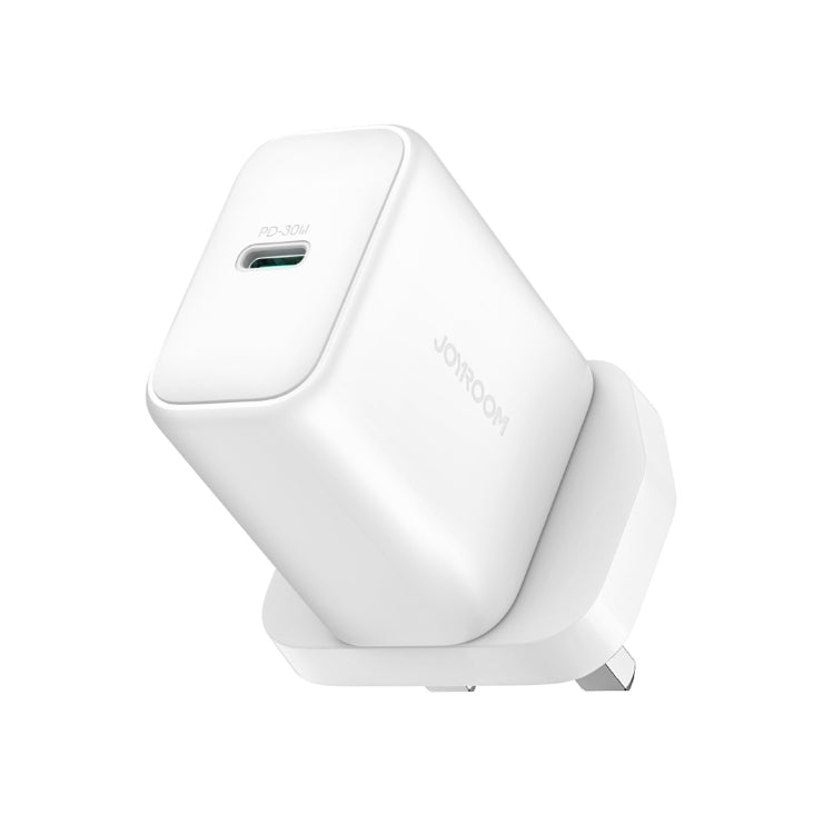 JOYROOM JR-TCF24 30W USB-C / Type-C Fast Charger, Specification:UK Plug(White) - USB Charger by JOYROOM | Online Shopping South Africa | PMC TechLife | Buy Now Pay Later Mobicred