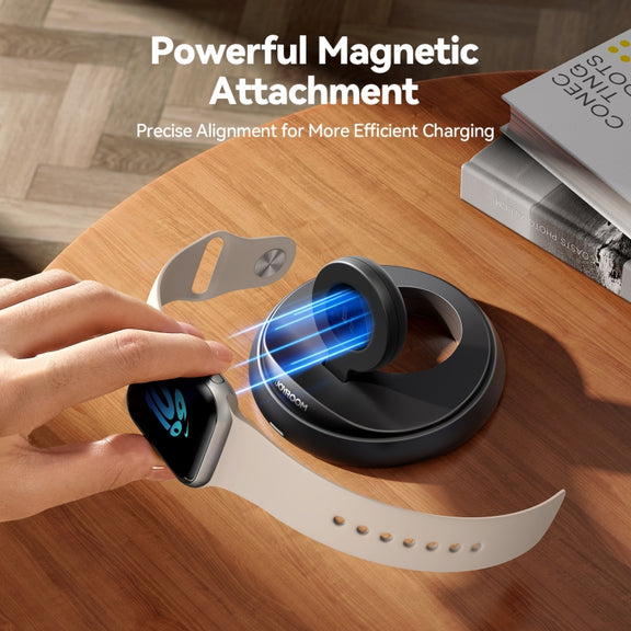 JOYROOM JR-W12 3W Foldable Magnetic Wireless Charger(Black)