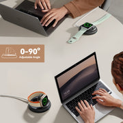 JOYROOM JR-W12 3W Foldable Magnetic Wireless Charger(Black)