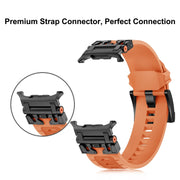 For Samsung Galaxy Watch UItra 47mm Armor TPU Sports Watch Band(Grey Silver)