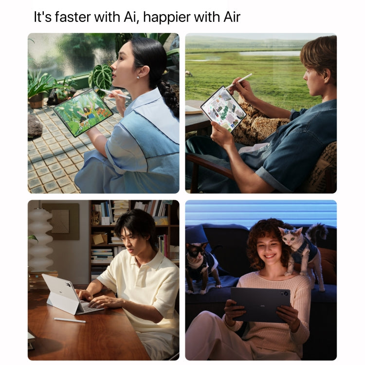 HUAWEI MatePad Air 12 inch WiFi Tablet PC, 12GB+256GB, HarmonyOS 4.2 Hisilicon Kirin 9000W, Not Support Google Play(White) - free shipping - PMc TechLife - Order now!