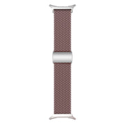For Samsung Galaxy Watch Ultra 47mm Nylon Loop Magnetic Buckle Watch Band(Smoke Purple)