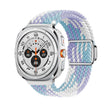 For Samsung Galaxy Watch Ultra 47mm Nylon Loop Magnetic Buckle Watch Band(Violets) - Watch Bands by PMC TechLife | Online Shopping South Africa | PMC TechLife | Buy Now Pay Later Mobicred