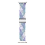 For Samsung Galaxy Watch Ultra 47mm Nylon Loop Magnetic Buckle Watch Band(Violets)