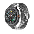 For Samsung Galaxy Watch Ultra 47mm Nylon Loop Magnetic Buckle Watch Band(Dark Chocolate) - Watch Bands by PMC TechLife | Online Shopping South Africa | PMC TechLife | Buy Now Pay Later Mobicred