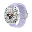 For Samsung Galaxy Watch Ultra 47mm Nylon Loop Magnetic Buckle Watch Band(Fog Purple) - Watch Bands by PMC TechLife | Online Shopping South Africa | PMC TechLife | Buy Now Pay Later Mobicred