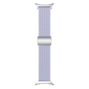 For Samsung Galaxy Watch Ultra 47mm Nylon Loop Magnetic Buckle Watch Band(Fog Purple)