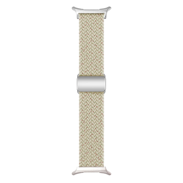 For Samsung Galaxy Watch Ultra 47mm Nylon Loop Magnetic Buckle Watch Band(Colorful Starlight)