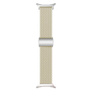 For Samsung Galaxy Watch Ultra 47mm Nylon Loop Magnetic Buckle Watch Band(Starlight Color)
