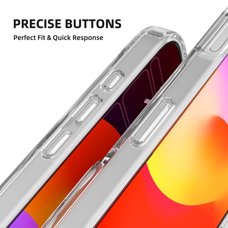 For iPhone 16 Mutural Ice Series MagSafe Magnetic TPU Phone Case(Transparent)