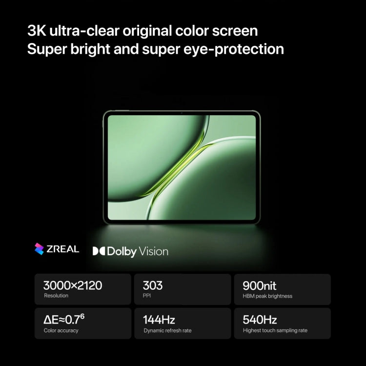 OnePlus Pad Pro 12.1 inch Tablet PC, 8GB+256GB, ColorOS 14.1 Qualcomm Snapdragon 8 Gen3 Octa Core(Gray) - free shipping - PMc TechLife - Order now!