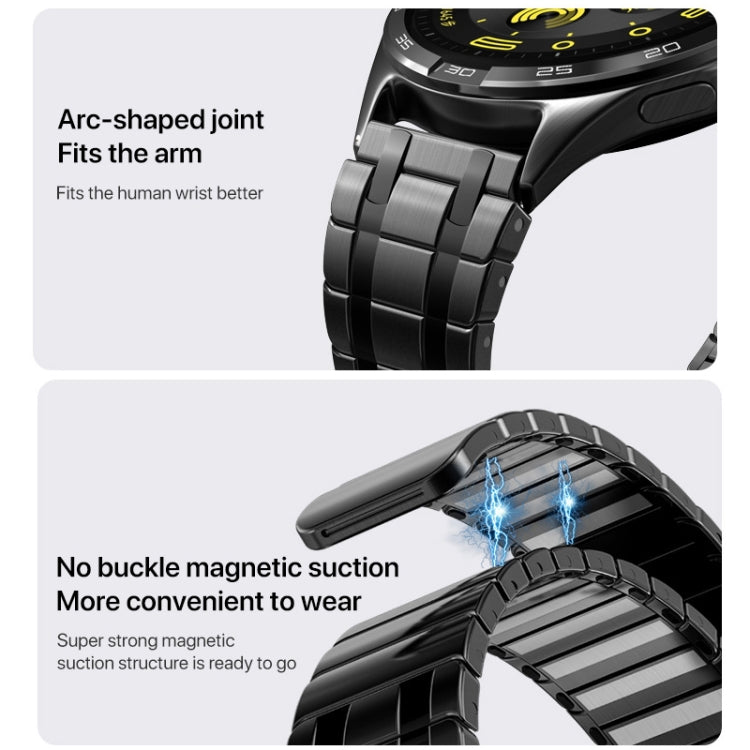 22mm AP Style Chain Magnetic Buckle Stainless Steel Watch Band(Silver Gold) - free shipping - PMC TechLife - Order now!