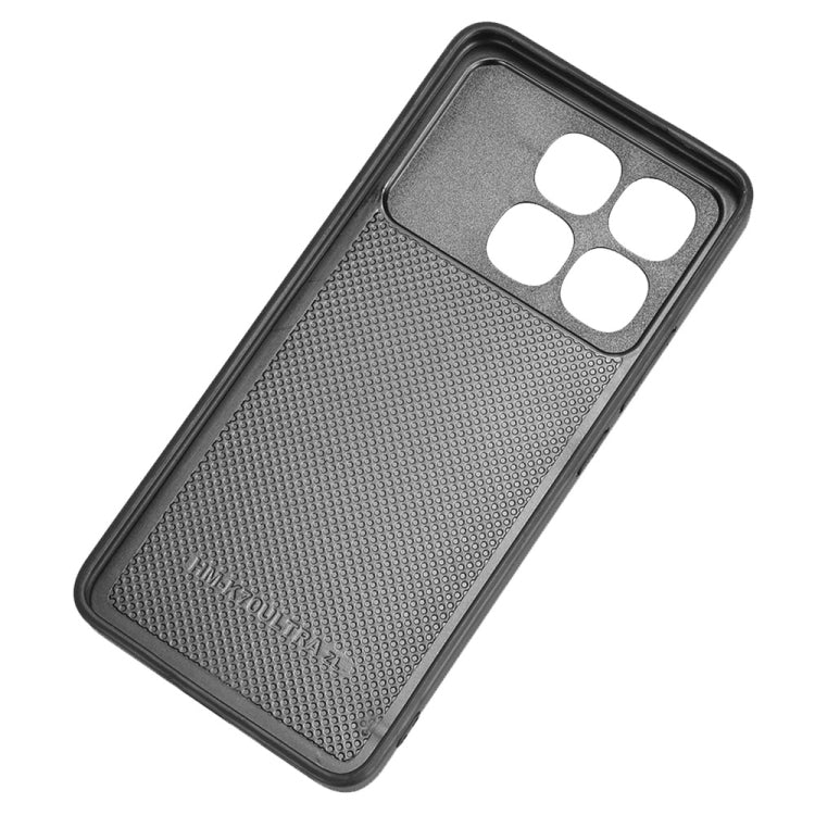 For Redmi K70 Ultra Cow Pattern Sewing Back Cover Phone Case(Black) - free shipping - PMC Jewellery - Order now!