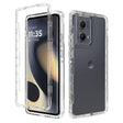 For Motorola Edge 5G 2024 Clear TPU Hybrid PC Shockproof Phone Case(Transparent) - free shipping - PMC Jewellery - Order now!
