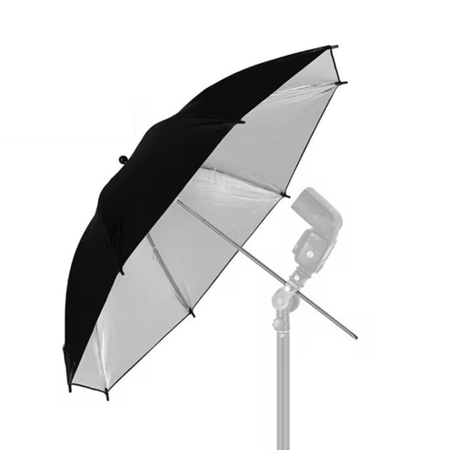 Godox UB002 Photography Studio Reflector Diffuser Umbrella, Size:40 inch 102cm(Black Silver)