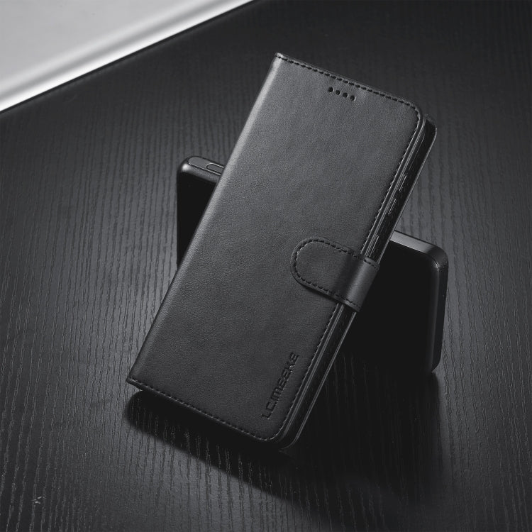 For Samsung Galaxy S25+ 5G LC.IMEEKE Calf Texture Leather Phone Case(Black) - Galaxy S25+ 5G Cases by LC.IMEEKE | Online Shopping South Africa | PMC Jewellery | Buy Now Pay Later Mobicred