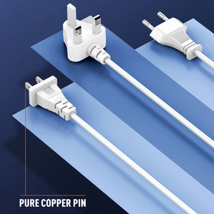 LDNIO A4610C PD65W Dual USB-C / Type-C + Dual USB Fast Charger, Cable Length: 1.5m, Plug Type:EU Plug��(White)