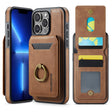For iPhone 13 Pro Max DG.MING K1 MagSafe Detachable Wallet RFID Back Cover Phone Case(Brown) - free shipping - PMC TechLife - Order now!