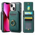 For iPhone 13 DG.MING K1 MagSafe Detachable Wallet RFID Back Cover Phone Case(Green) - iPhone 13 Cases by DG.MING | Online Shopping South Africa | PMC TechLife | Buy Now Pay Later Mobicred