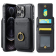 For iPhone 12 Pro Max DG.MING K1 MagSafe Detachable Wallet RFID Back Cover Phone Case(Black) - free shipping - PMC TechLife - Order now!