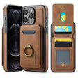 For iPhone 12 Pro DG.MING K1 MagSafe Detachable Wallet RFID Back Cover Phone Case(Brown) - free shipping - PMC TechLife - Order now!