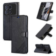 For Redmi K70 Ultra AZNS Sheepskin Texture Flip Leather Phone Case(Black) - free shipping - PMC Jewellery - Order now!