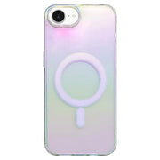 For iPhone 16e Gradient Color MagSafe Airbag Full Coverage Phone Case(Rainbow)
