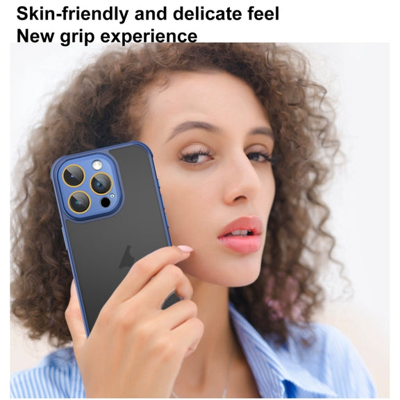 For iPhone 16 Plus Side Cooling Skin Feel Frosted Phone Case(Pink)