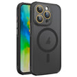 For iPhone 16 Pro Max Side Cooling Skin Feel Frosted MagSafe Magnetic Phone Case(Black) - iPhone 16 Pro Max Cases by PMC TechLife | Online Shopping South Africa | PMC TechLife | Buy Now Pay Later Mobicred